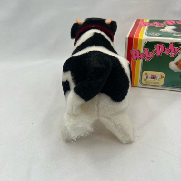 Vintage Roly Poly Toy Cow - Picture 6 of 11